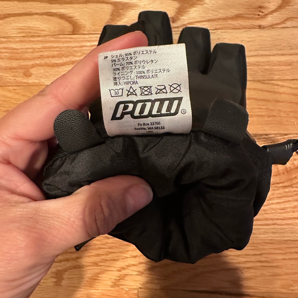 POW XG MID Ski/Snowboard Winter Gloves - POW GLOVE CO. - Picture 7 of 11